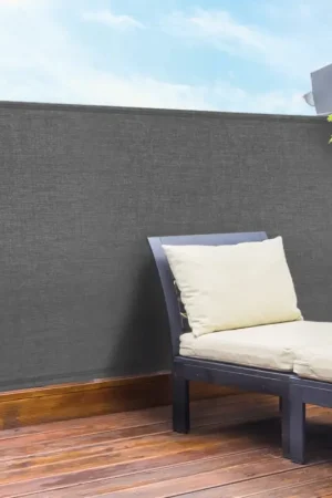 Commander Vite Brise vue 1m x 10 m gris anthracite occultant 90 g m²