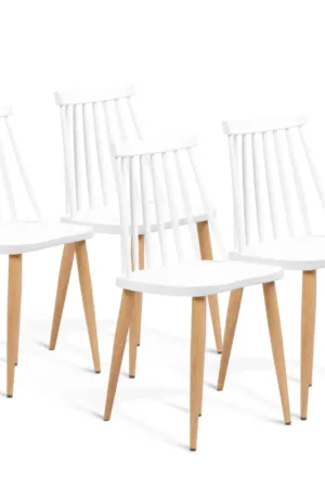 Affaire À Saisir Chaises à barreaux blanches style scandinave
