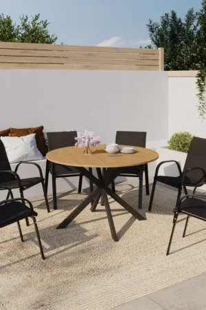 Ensemble table et chaises salon de jardin 6 personnes Offre Exclusive
