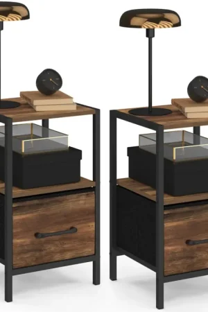 Achetez Aujourd'hui Tables de nuit effet bois vieilli