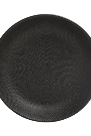 Assiette creuse "Caviar" Pas Cher