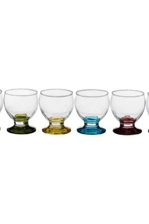 Soldes Lot de 6 verres à vin"Enric'Eau"