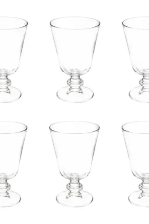 Lot de 6 verres à vin"Elena" Meilleure Vente