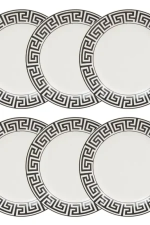 Lot de 6 assiettes plates"Reso" Prix Promo