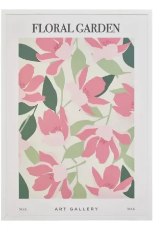 Super Prix Affiche encadrée "Fleur de rose"