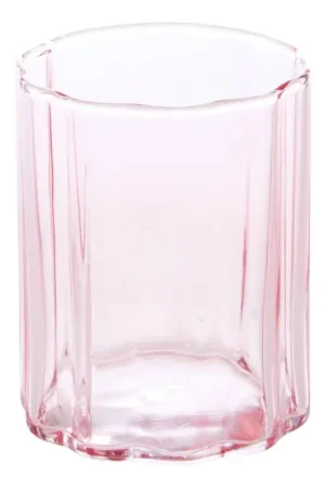 Lot de 6 gobelets bas "Fleur De Rose" Prix Cassé