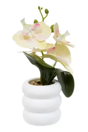 Fleur artificielle en pot "Mick" Vente Directe