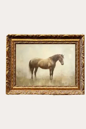 Le Cheval Toile encadrée Nouvel Arrivage