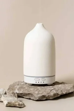 Diffuseur Céramique Blanc Mat - La Vie Apothicaire Offre Spéciale