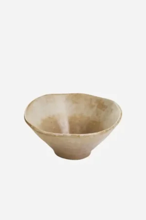 Bol en porcelaine beige Prix Choc
