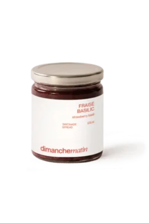 TARTINADE Fraise et Basilic Retour Gratuit
