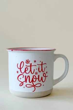 Nouvelle Collection LET IT SNOW Tasse