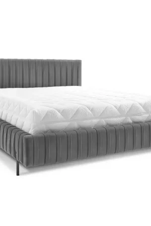 Achetez Aujourd'hui Lit coffre 180x200 sommier inclus Ori Gris foncé