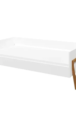 Lit 80x160 sommier inclus Bellamy Lotta Blanc Quantité Limitée