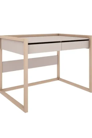 Bureau 2 tiroirs Wood Luck Romy - Cachemire Offre Spéciale
