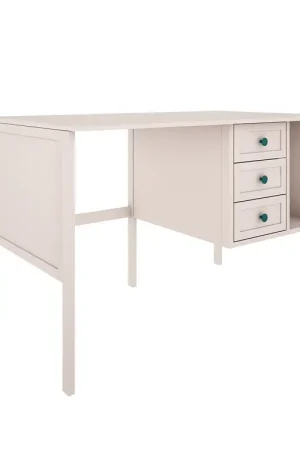 Certifié Bureau 3 tiroirs Wood Luck Gabriel - Cachemire