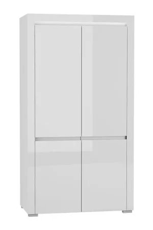Acheter En Ligne Armoire 2 portes LED inclus Kasla Blanc