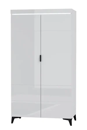 Affaire À Saisir Armoire 2 portes LED inclus Ruben Blanc