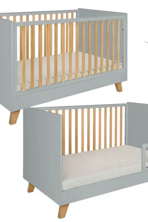 Achetez Aujourd'hui Lit évolutif 70x140 Novelies Zara Gris