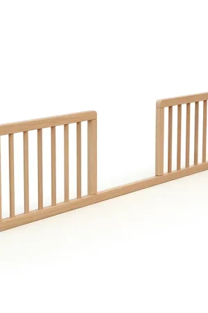 Barrière de lit bébé 140cm AT4 Festive Hêtre verni Achat Immédiat