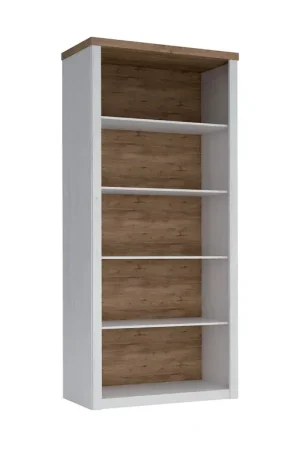 Nouvelle Collection Bibliothèque Léandre Blanc et Bois