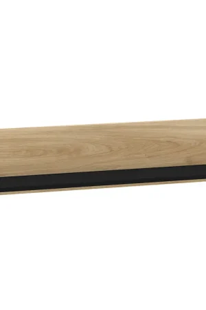 Étagère murale Elara Bois et Noir Acheter En Ligne