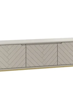 Meuble TV 3 portes 151 cm Daria Cachemire Prix Choc