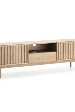 Meuble TV 3 portes 160 cm Idor Bois Super Prix