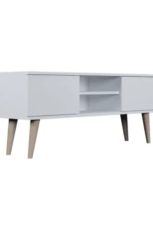 Dernier Modèle Meuble TV 120 cm Toronto - Blanc