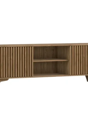 Marque Meuble TV 2 portes 150 cm Esteban Bois