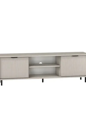 Meuble TV 2 portes 160 cm Soly Cachemire Meilleur Prix