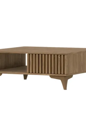Table basse 1 tiroir 1 niche Esteban Bois Meilleur Choix