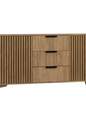 Buffet 2 portes 3 tiroirs Esteban Bois Produit De Marque