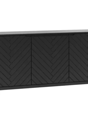 Dernier Modèle Buffet 3 portes Daria Noir