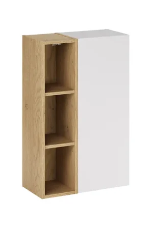 Soldes Armoire murale 3 niches Oria Blanc mat
