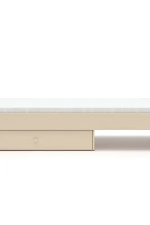 Quantité Limitée Lit 90x200 sommier et tiroir inclus Alycia Beige