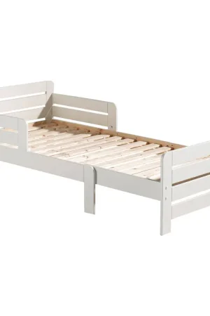 Top Vente Lit évolutif 90x140 en 90x200 Sommier Inclus Vipack Jumper - Blanc