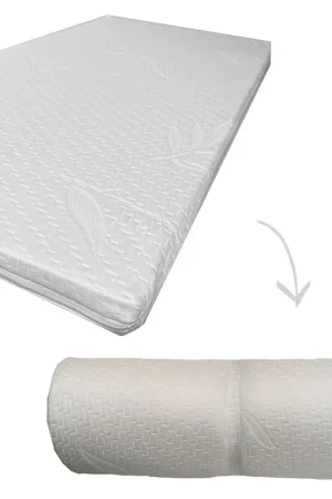 Matelas de voyage bébé bambou 60x120 Made in France Réduction
