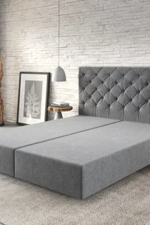 Cadre-de-sommierDream-Great 160x200 Microfibre Anthracite Meilleure Vente