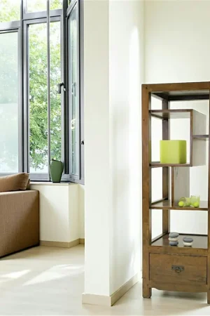 Etagère colonne destructurée hévéa 128cm MAORI Meilleur Choix