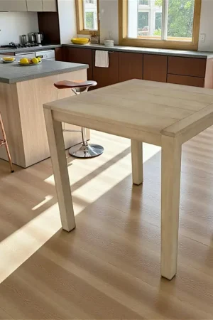 TABLE BAR ATTAN 90CM Bon Marché