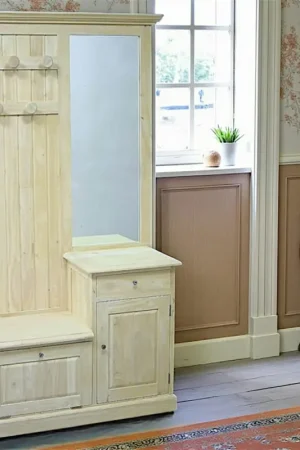 Meuble d'entrée vestiaire TRADITION 2P 1T 190 cm Quantité Limitée
