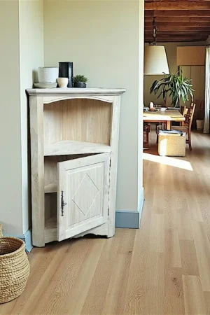 Meuble d'angle Hévéa 78x45x123cm TRADITION Solde