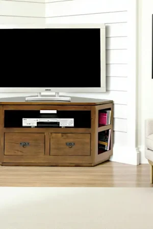 Achetez Aujourd'hui Meuble TV d'angle hévéa 120cm HELENA