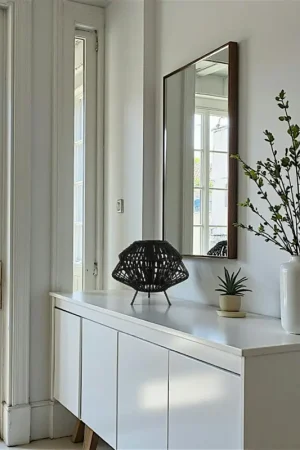 Réduction Lampe de table filaire métal noir D 41 cm