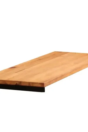 Rallonge pour table ronde extensible en chêne huilé 140 cm PALERME (50 cm) Super Prix