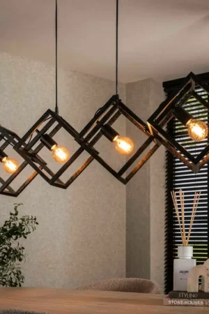 Achetez Aujourd'hui Suspension design 4 cubes en métal RALF