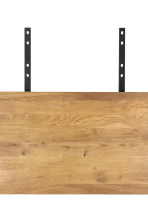 Offre Spéciale Rallonges en bois de chêne clair avec bordures naturelles pour table à manger SAVONE 140 cm / 200 cm / 240 cm (lot de 2)