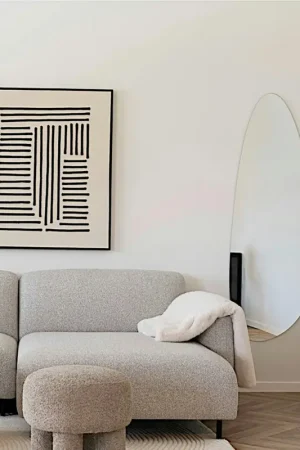 Miroir organique 57x160 cm SEOUL Top Vente
