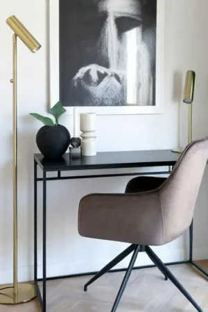 Produit De Marque Console/bureau noir - design minimaliste TALLINN